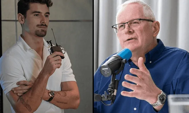 Iman Gadzhi and guest Mark Tilbury, from the AI Income Challenge registration page